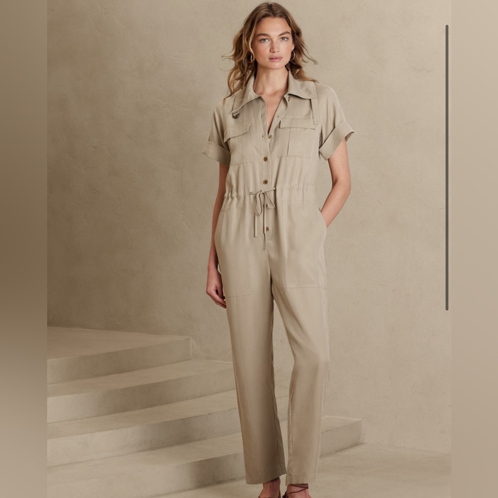 NWT Banana Republic Utility Jumpsuit